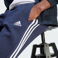 Брюки мужские Adidas Essentials 3-Stripes Open Hem Fleece