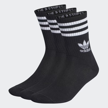 Три пары носков Adidas Mid Cut Crew