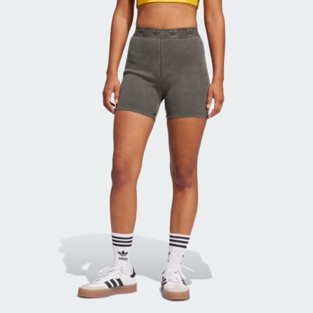 Шорты женские Adidas Ribbed Booty