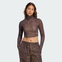 Лонгслив женский Adidas Leopard