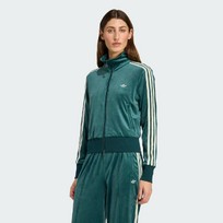 Велюровая олимпийка с узором adidas Originals x Liberty London Firebird