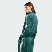 Велюровая олимпийка с узором adidas Originals x Liberty London Firebird