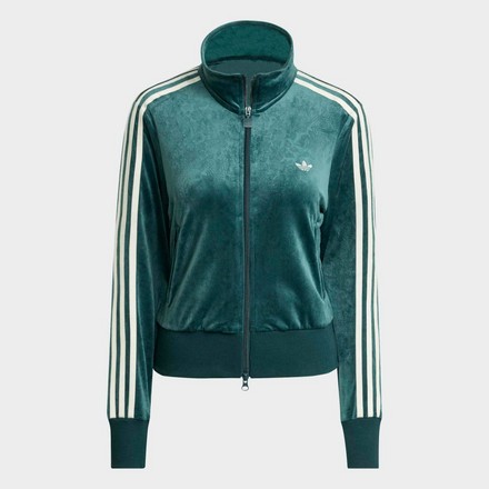 Велюровая олимпийка с узором adidas Originals x Liberty London Firebird