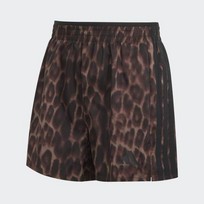 Workout Essentials Leopard Woven Shorts