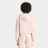 ESSENTIALS FRENCH TERRY CROPPED ZIP HOODIE