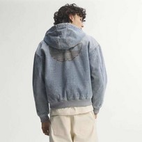 DENIM PADDED JACKET
