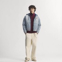 DENIM PADDED JACKET