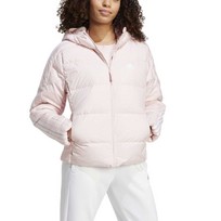 Пуховик Essentials 3-Stripes Mid Down Hooded