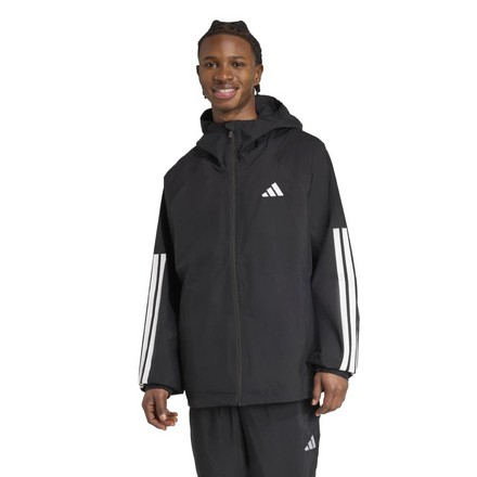 Куртка Essentials CLIMAPROOF 3-Stripes Hooded