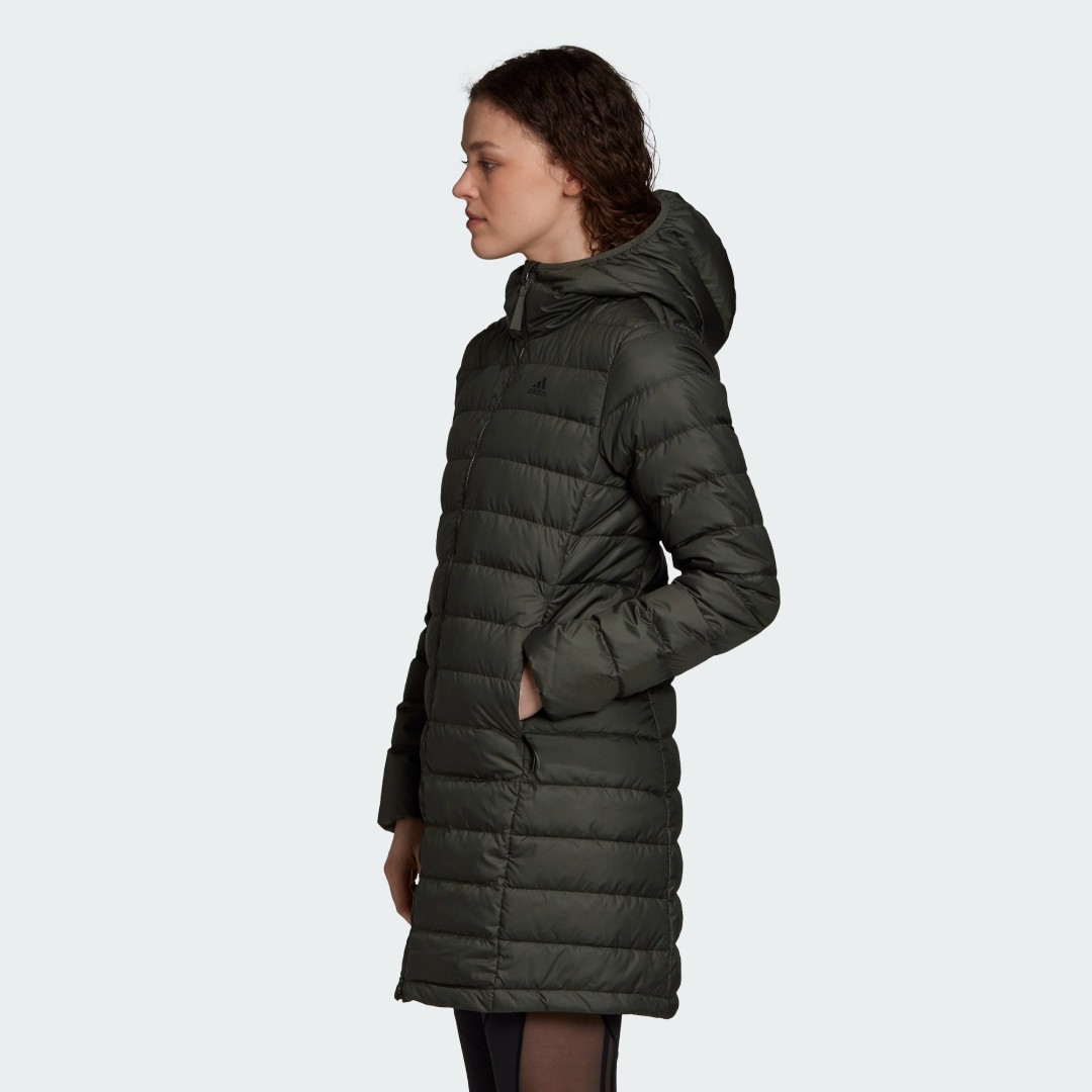 Puhovik Zhenskij Adidas Todown Down Coat Artikul Ft2588 Adishop By